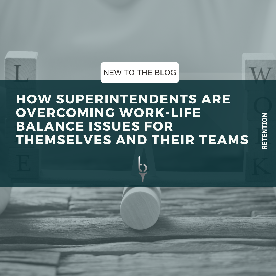 Boundaries, Trust and Priorities: How superintendents are overcoming work-life balance issues for themselves and their teams.