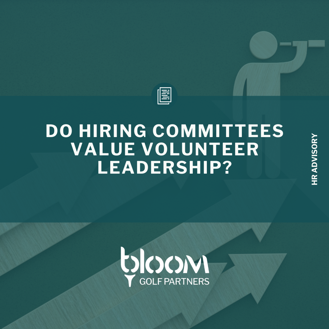 Do Hiring Committees Value Volunteer Leadership?
