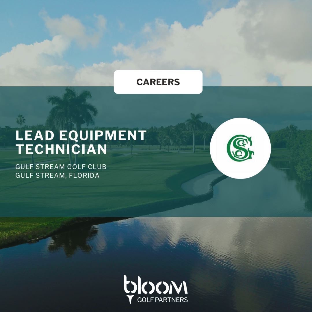 LEAD EQUIPMENT TECHNICIAN – GULF STREAM GOLF CLUB