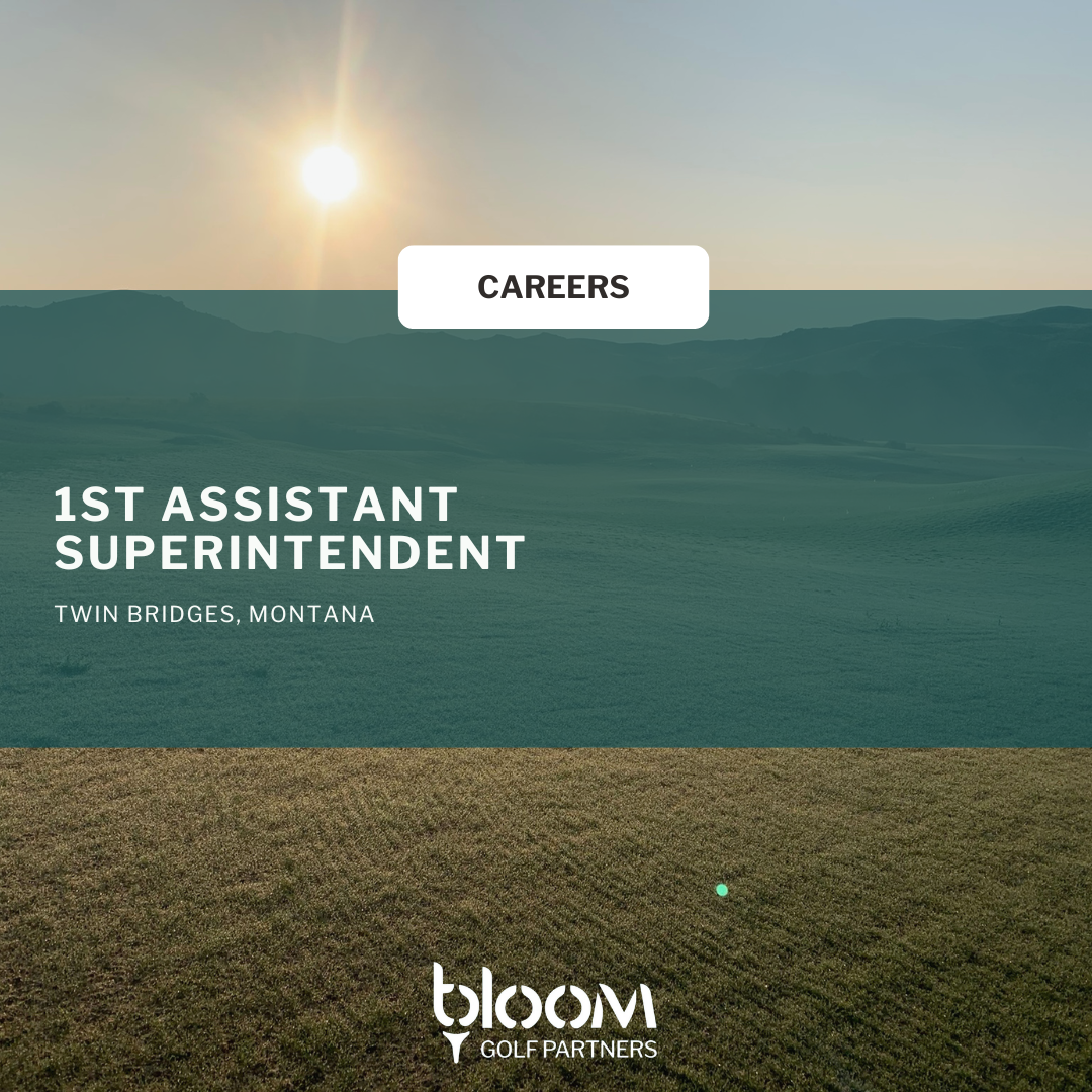 1ST ASSISTANT SUPERINTENDENT – TWIN BRIDGES, MONTANA