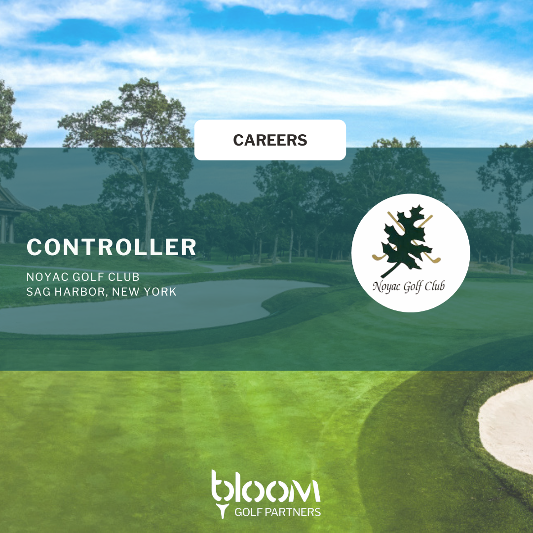 CONTROLLER – NOYAC GOLF CLUB