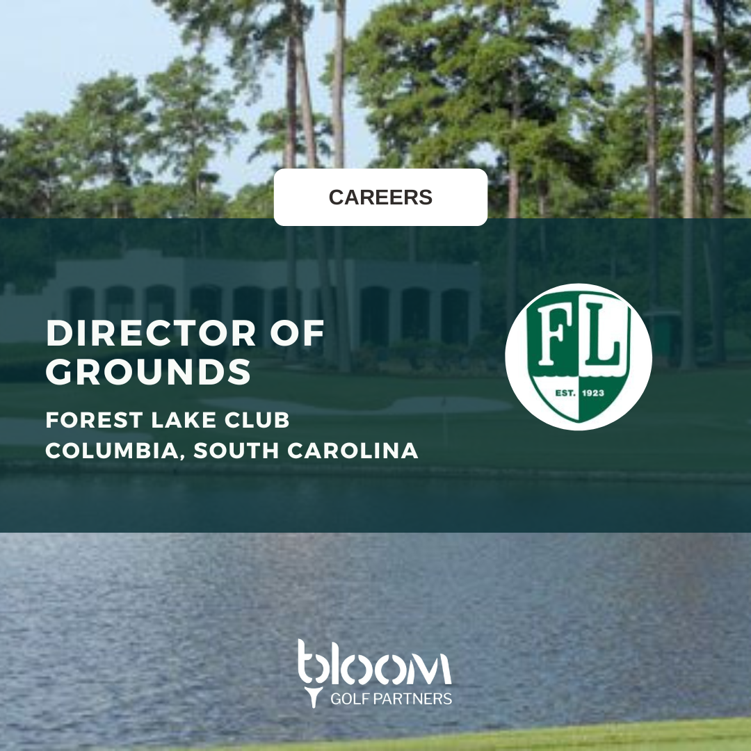 DIRECTOR OF GROUNDS – FOREST LAKE CLUB