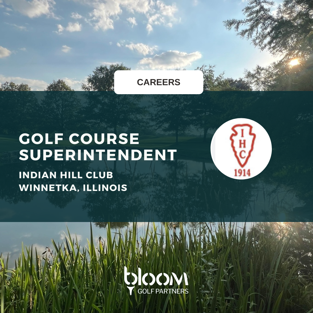 GOLF COURSE SUPERINTENDENT – INDIAN HILL CLUB