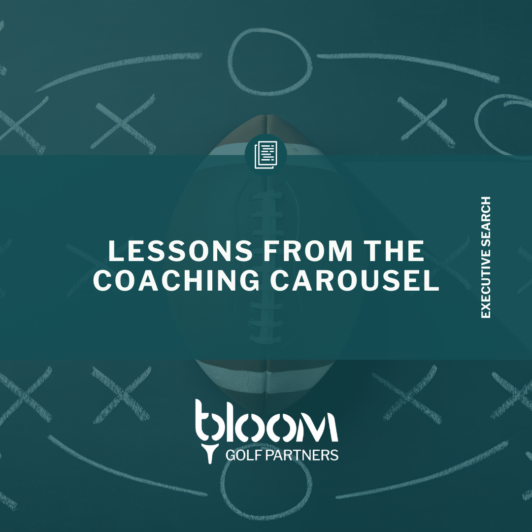 Lessons from the Coaching Carousel