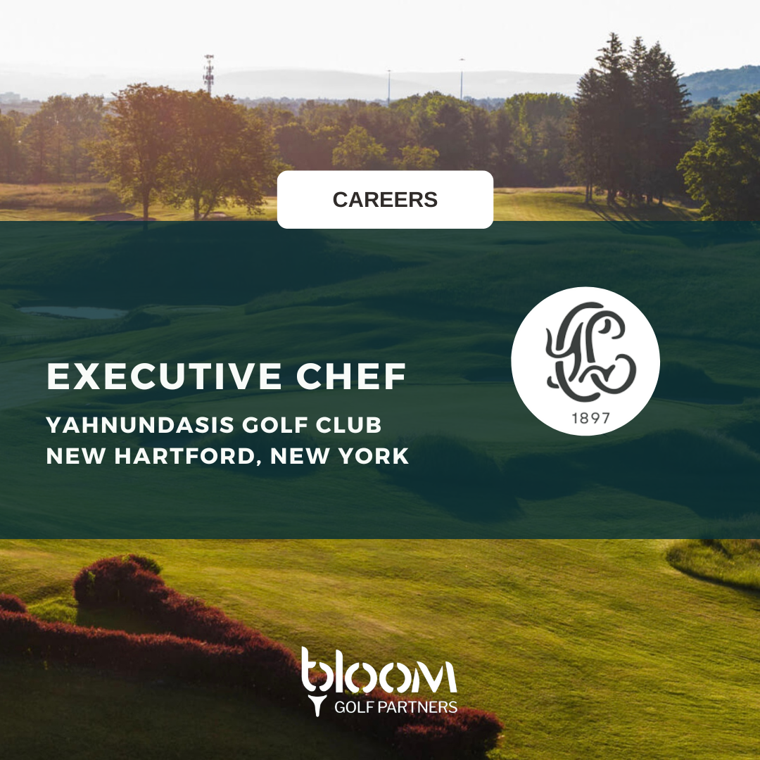 EXECUTIVE CHEF – YAHNUNDASIS GOLF CLUB