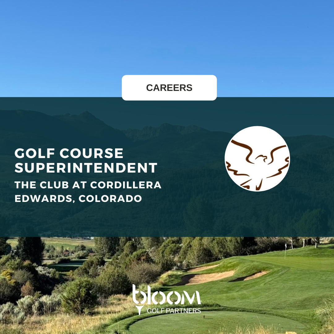 THE CLUB AT CORDILLERA – GOLF COURSE SUPERINTENDENT
