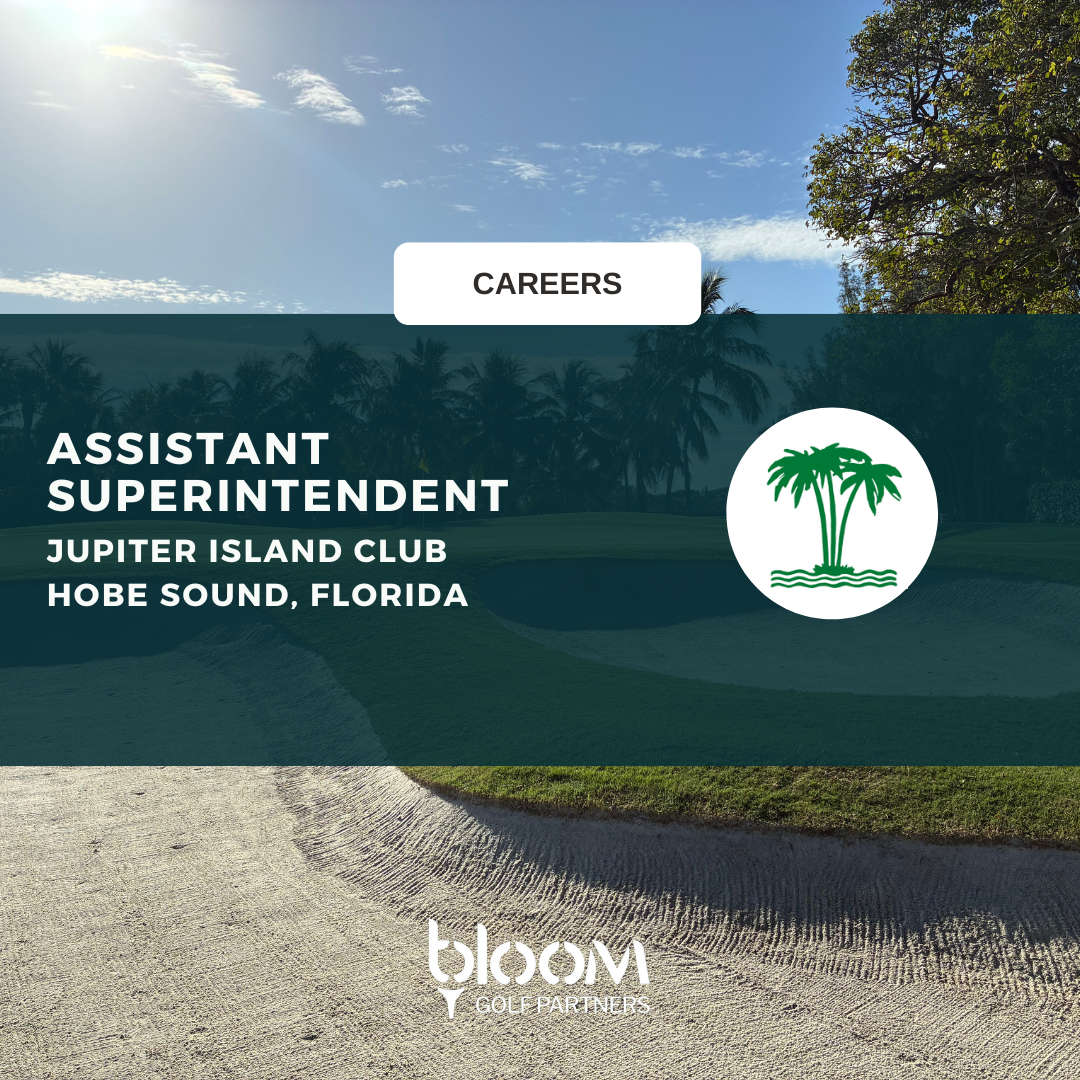 ASSISTANT SUPERINTENDENT – JUPITER ISLAND CLUB