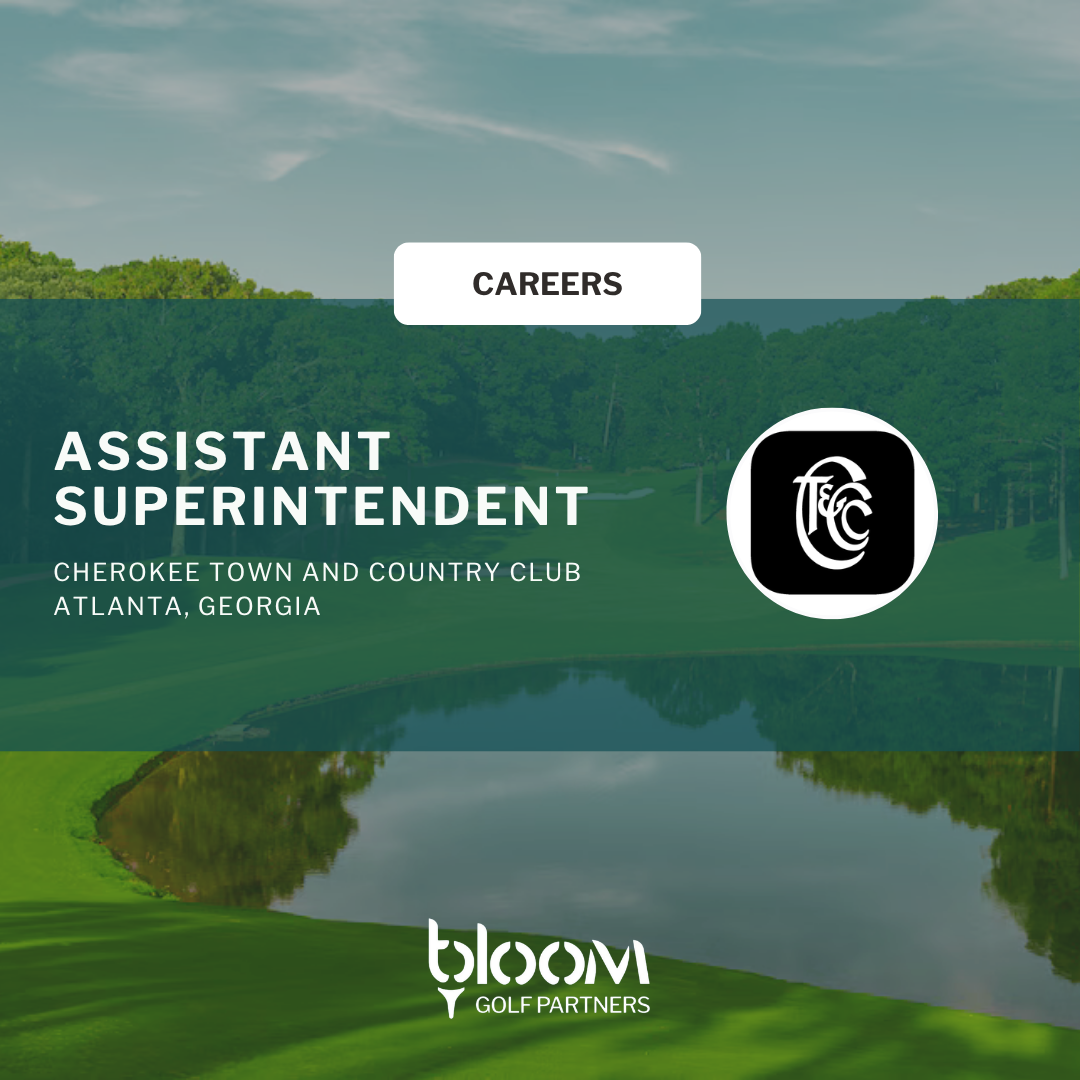 ASSISTANT SUPERINTENDENT – CHEROKEE TOWN AND COUNTRY CLUB