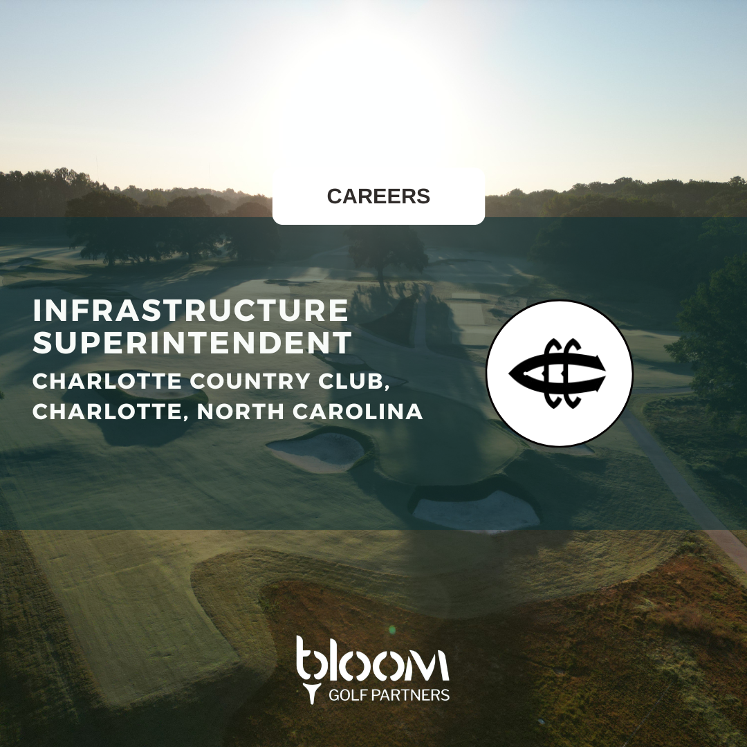 INFRASTRUCTURE SUPERINTENDENT – CHARLOTTE COUNTRY CLUB