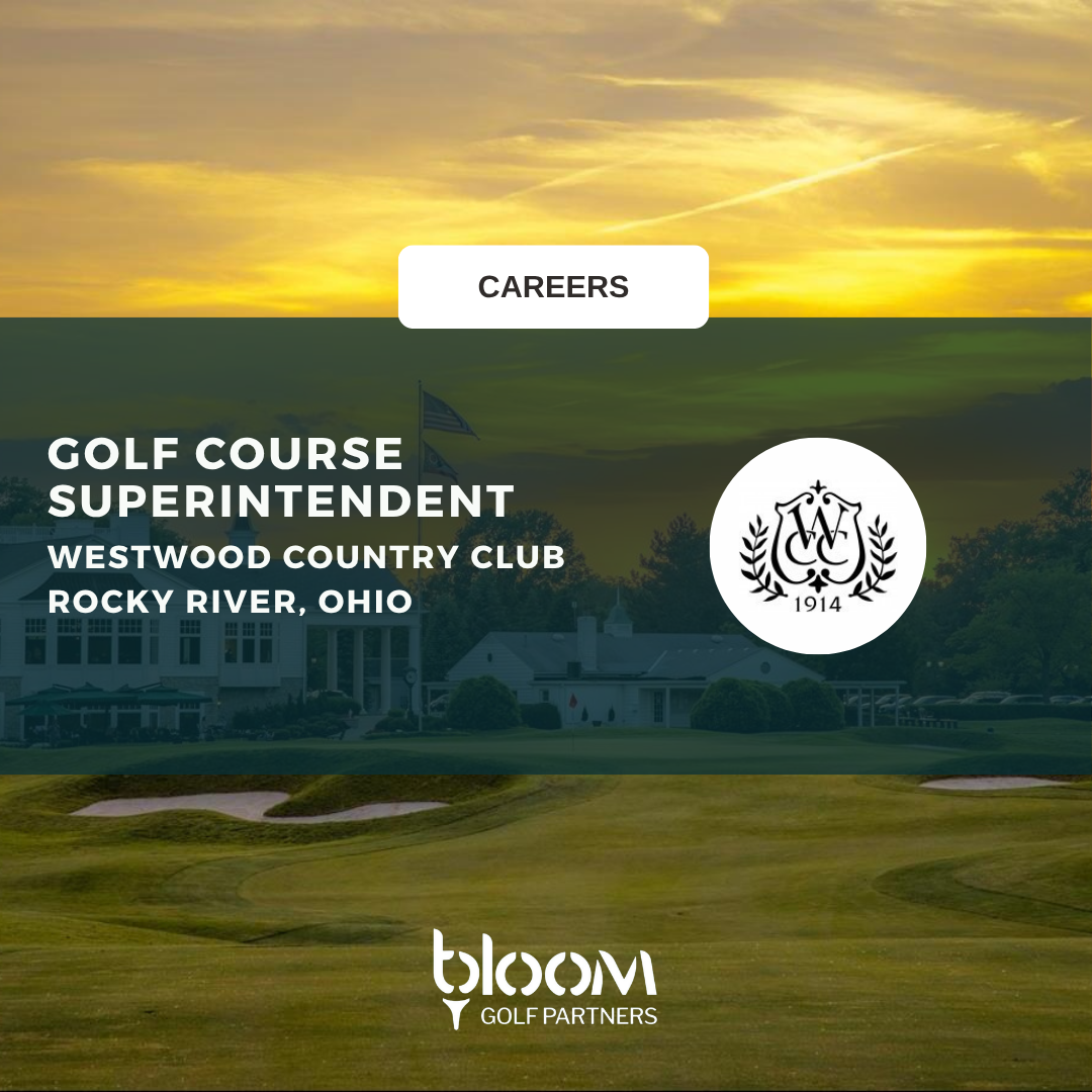 GOLF COURSE SUPERINTENDENT – WESTWOOD COUNTRY CLUB