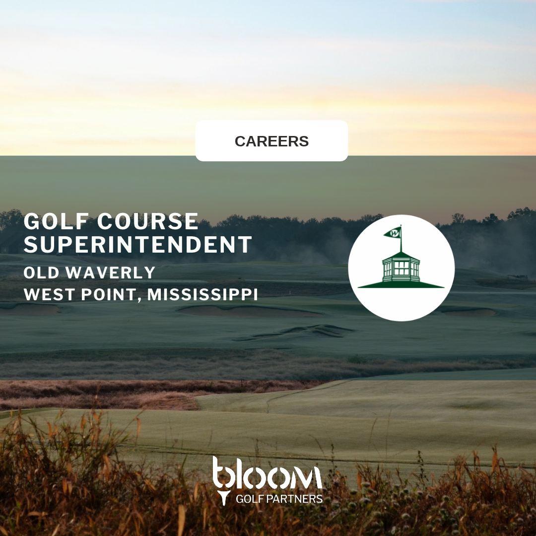 GOLF COURSE SUPERINTENDENT – OLD WAVERLY
